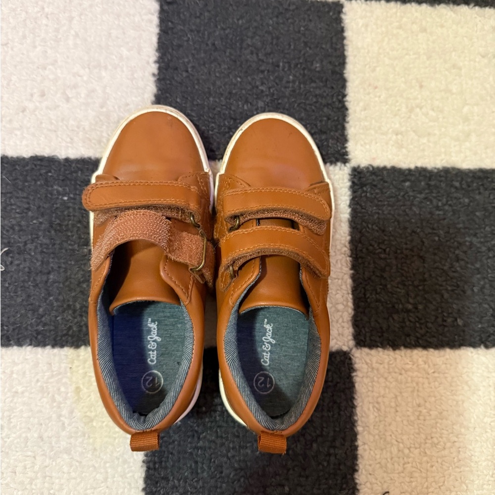 Cat & Jack Tan Kids Dress Shoes